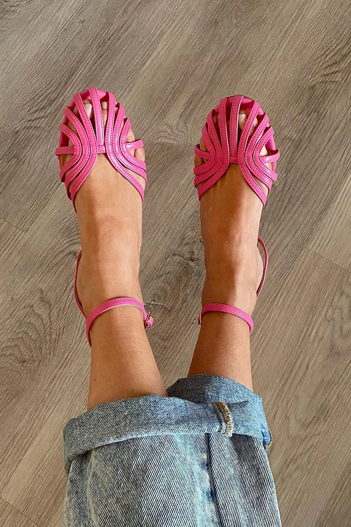 Ginevra | Elegant ballerina med flettet detalje – til et raffineret look.