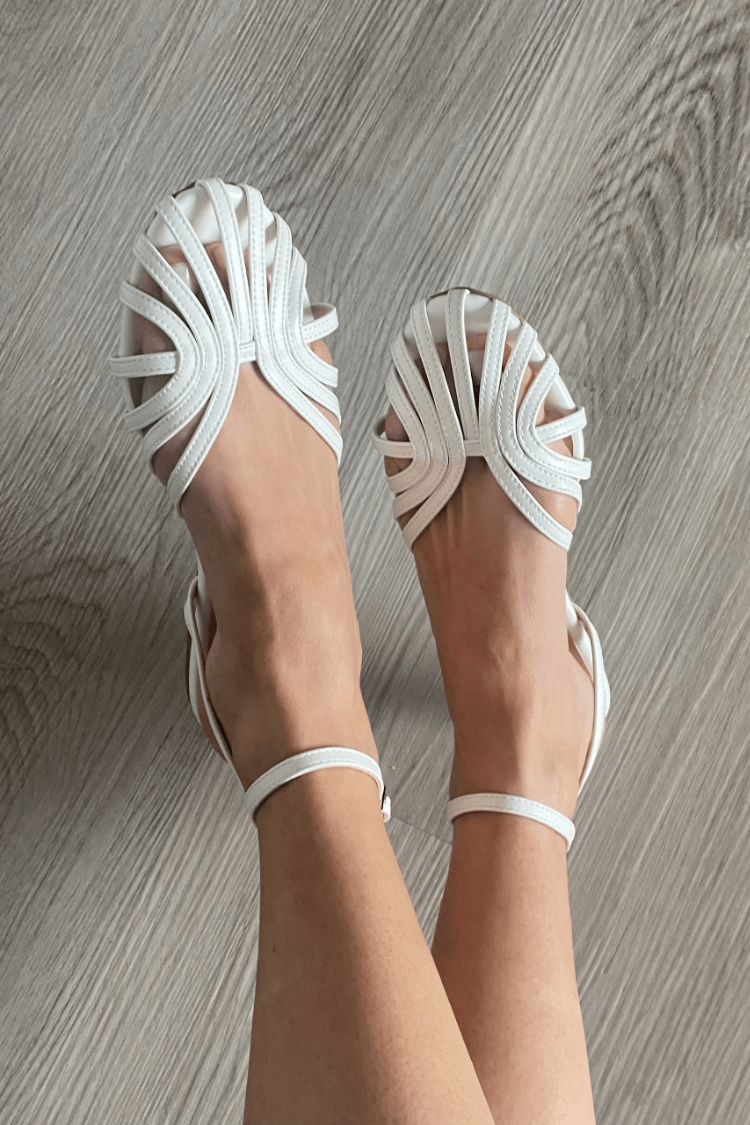 Ginevra | Elegant ballerina med flettet detalje – til et raffineret look.