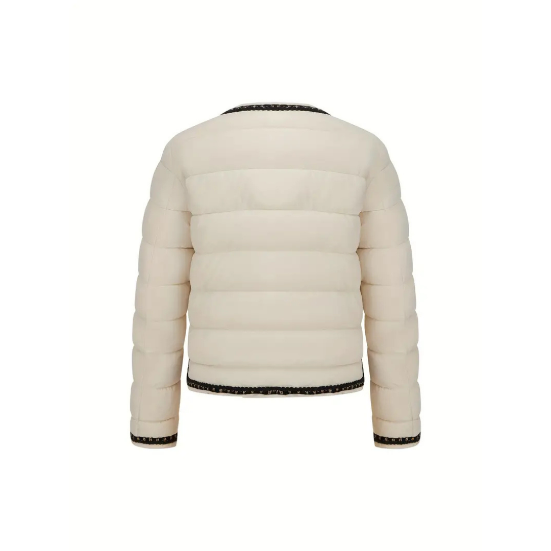 Chic vatteret jakke