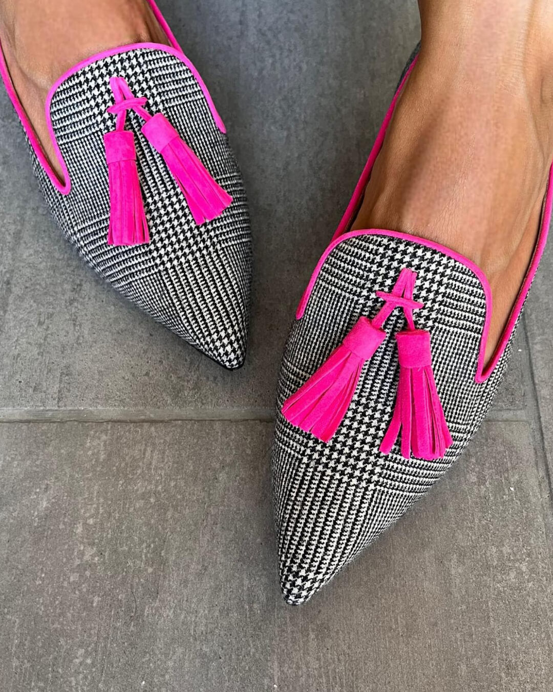 Nadine | Elegante spidse loafers med en behagelig kvast.