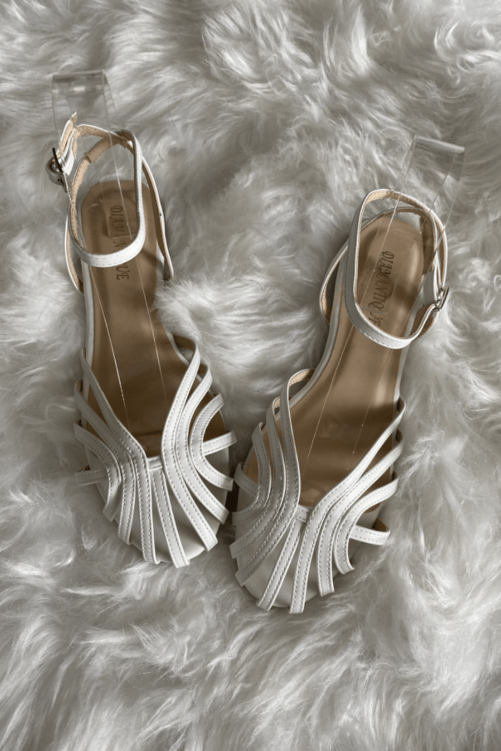 Ginevra | Elegant ballerina med flettet detalje – til et raffineret look.