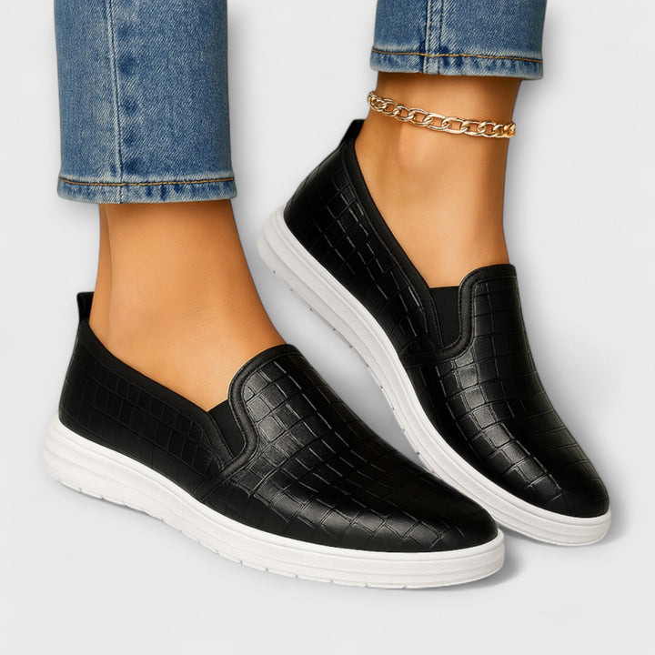 Nina slip-on sko med daglig komfort