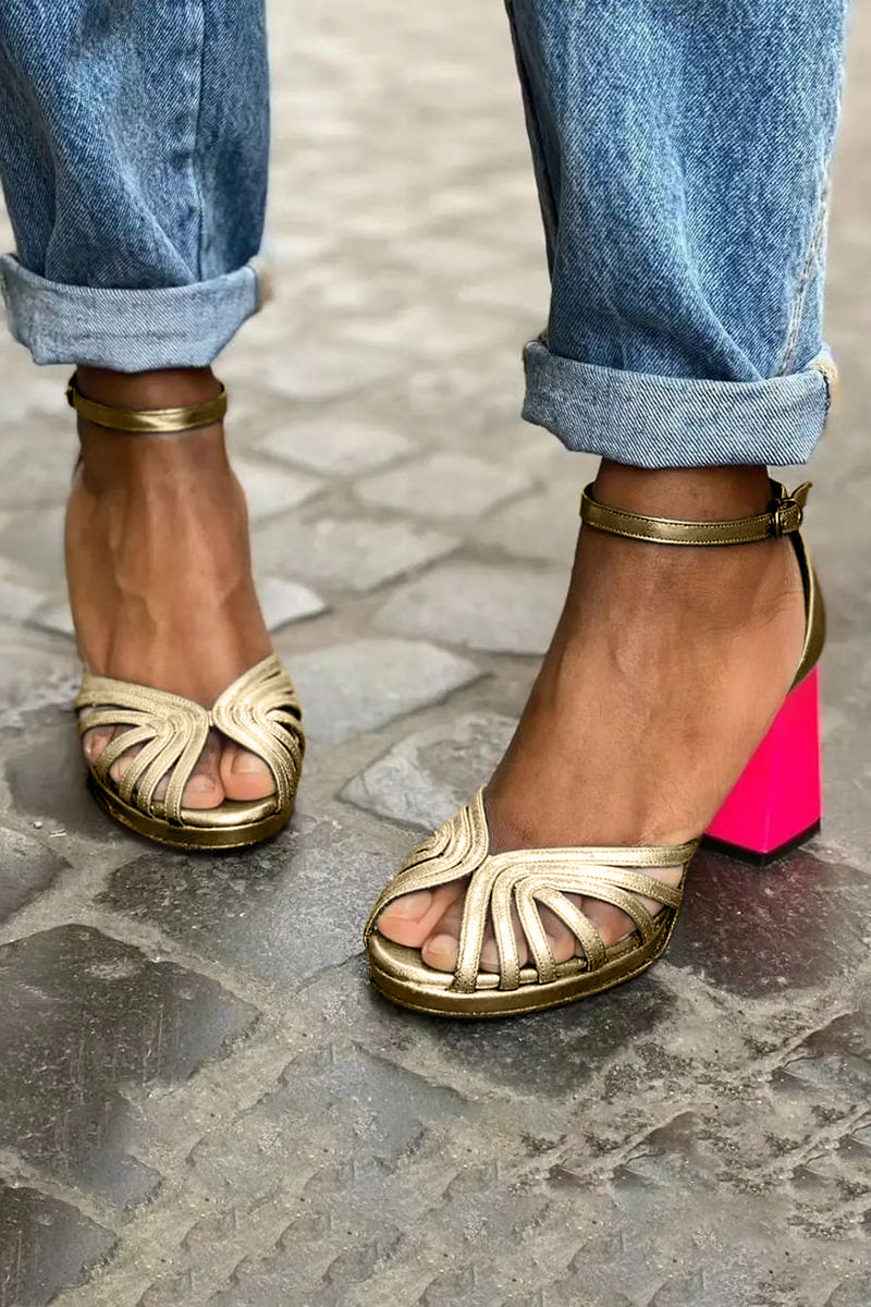 Soise™ | Klassiske sandaler med ankelrem og åben tå