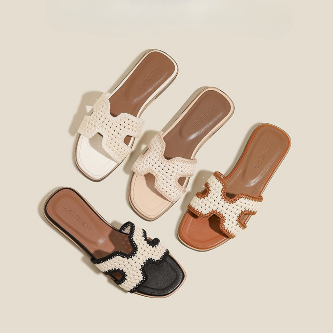 Élise Raphia | Elegante sandaler