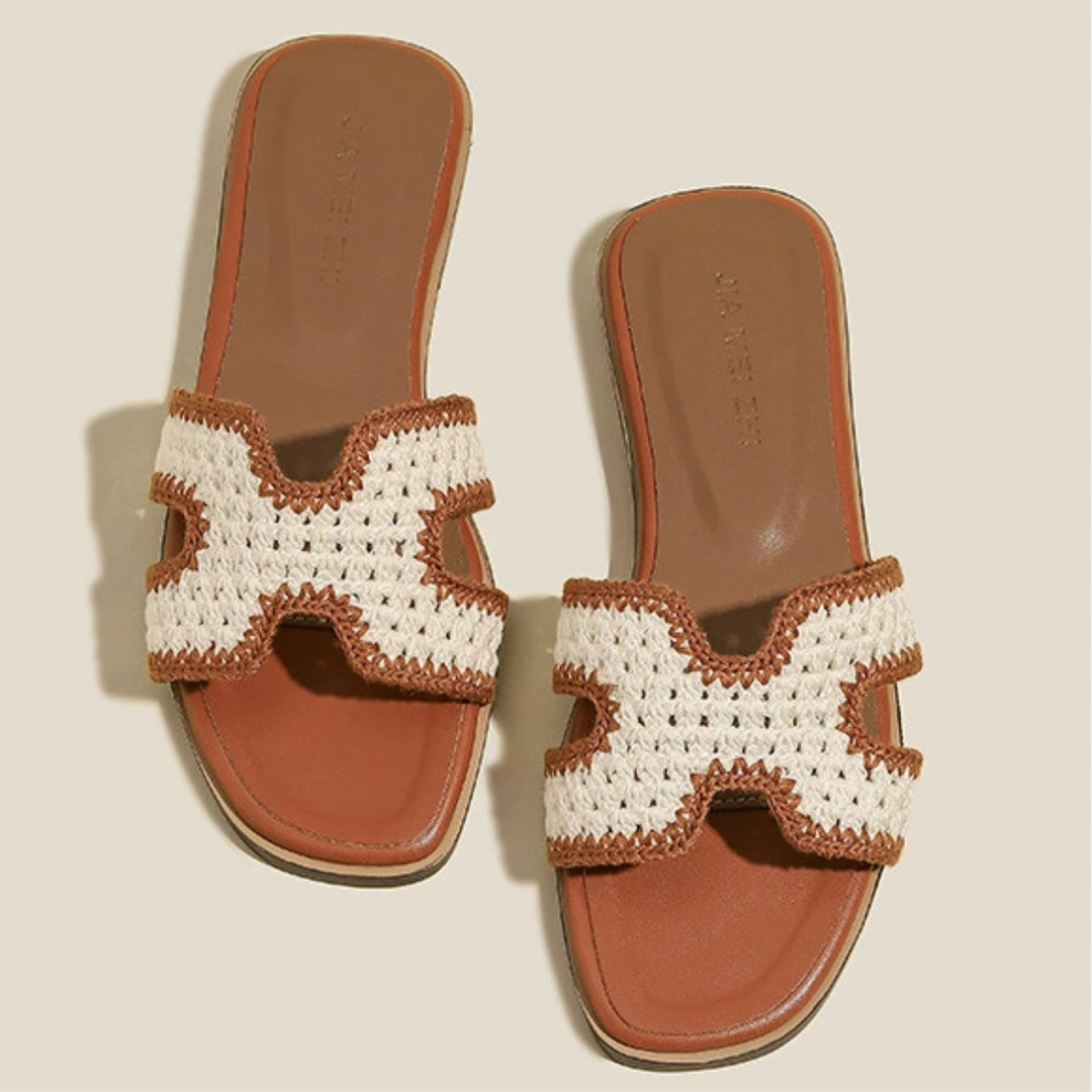 Élise Raphia | Elegante sandaler