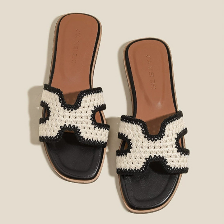 Élise Raphia | Elegante sandaler