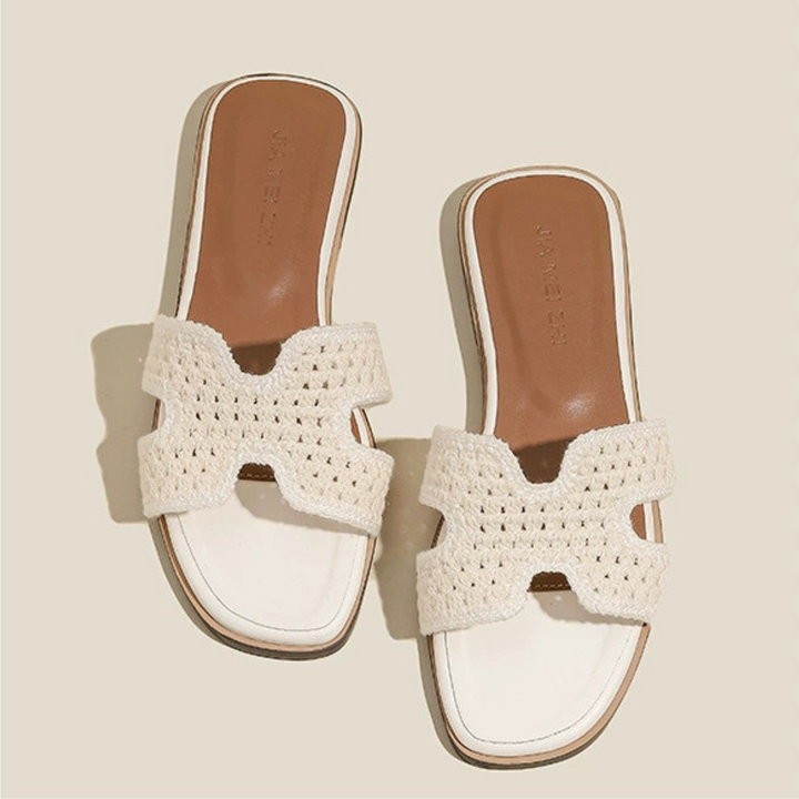 Élise Raphia | Elegante sandaler