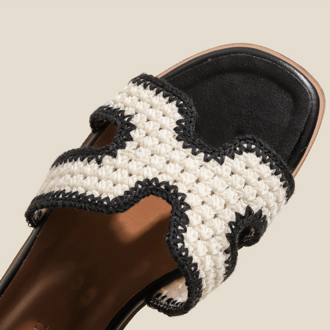 Élise Raphia | Elegante sandaler