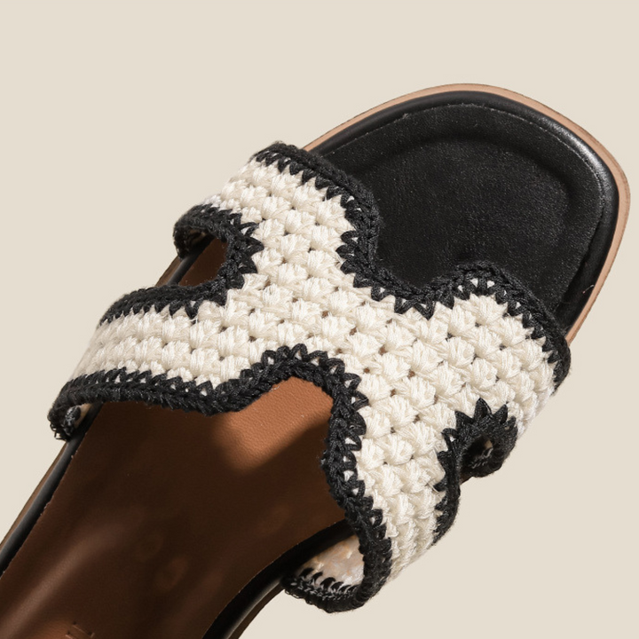 Élise Raphia | Elegante sandaler