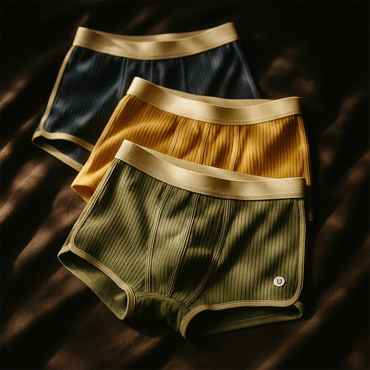 Renzo I Sæt med Boxer Briefs i Økologisk Bomuld