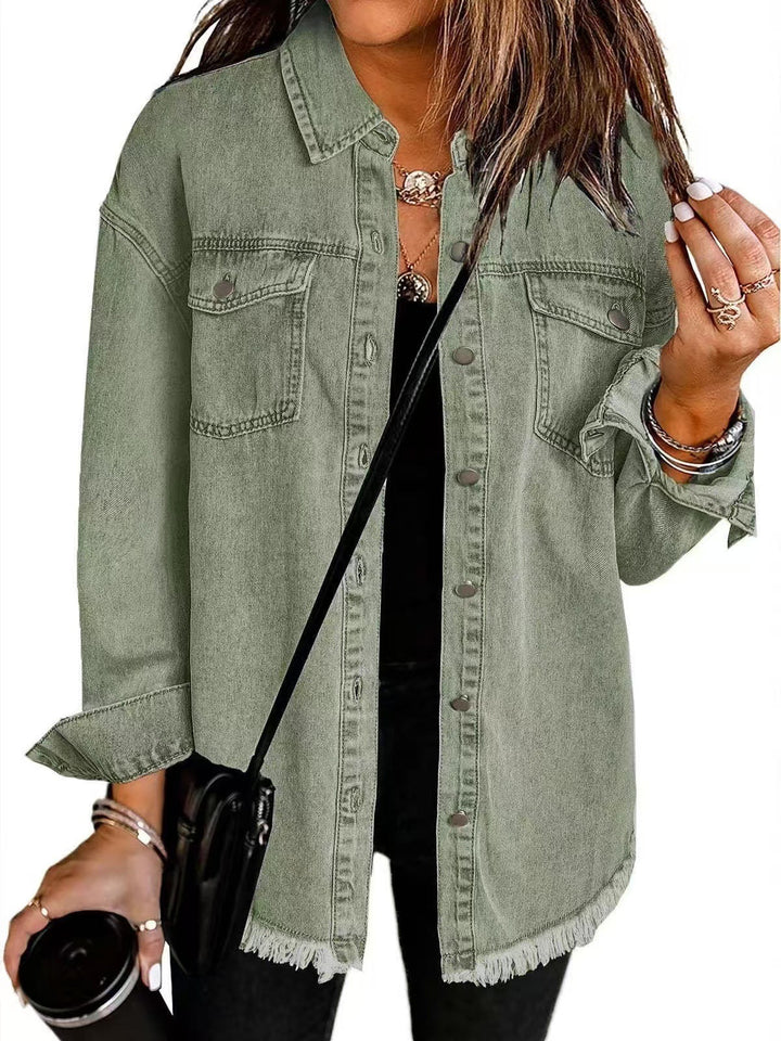 Katja | Klassisk Hverdags Denimjakke