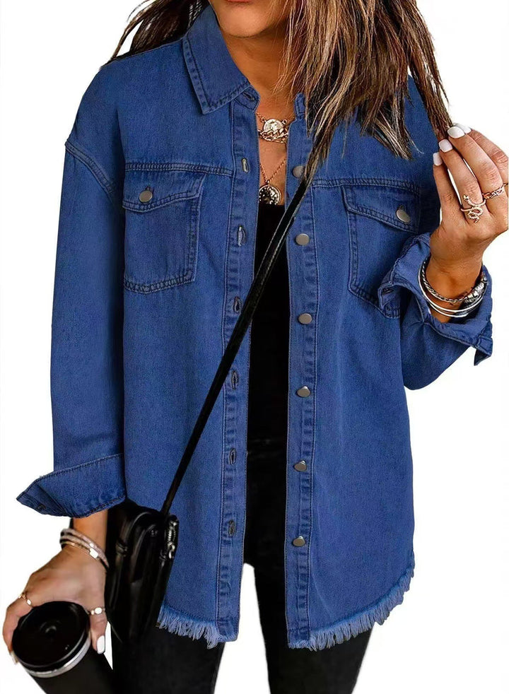 Katja | Klassisk Hverdags Denimjakke