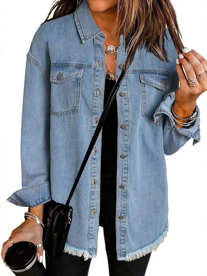 Katja | Klassisk Hverdags Denimjakke