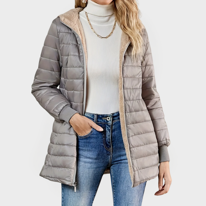 Lang, casual jakke