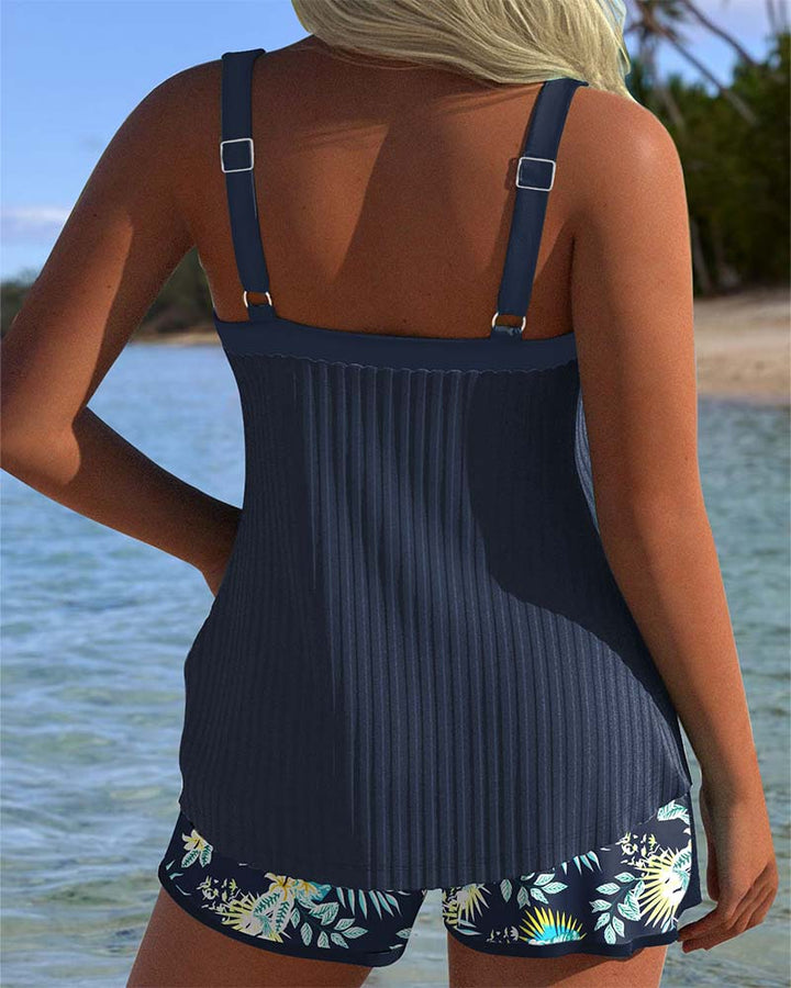Elvia™ – Flatterende tankini med shorts