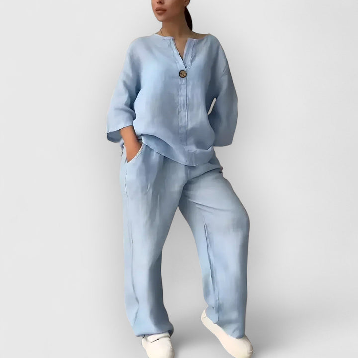 Margherita™ | 100% linned sæt i to dele
