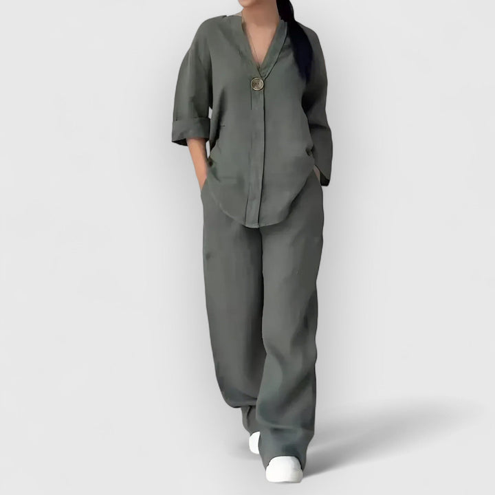 Margherita™ | 100% linned sæt i to dele