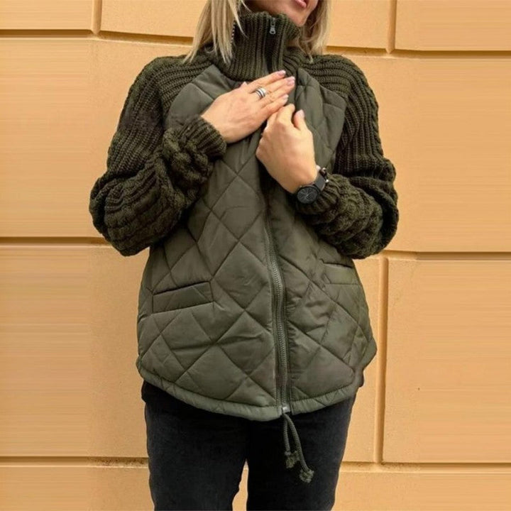 Serafina™ | Hyggelig patchwork-dunjakke