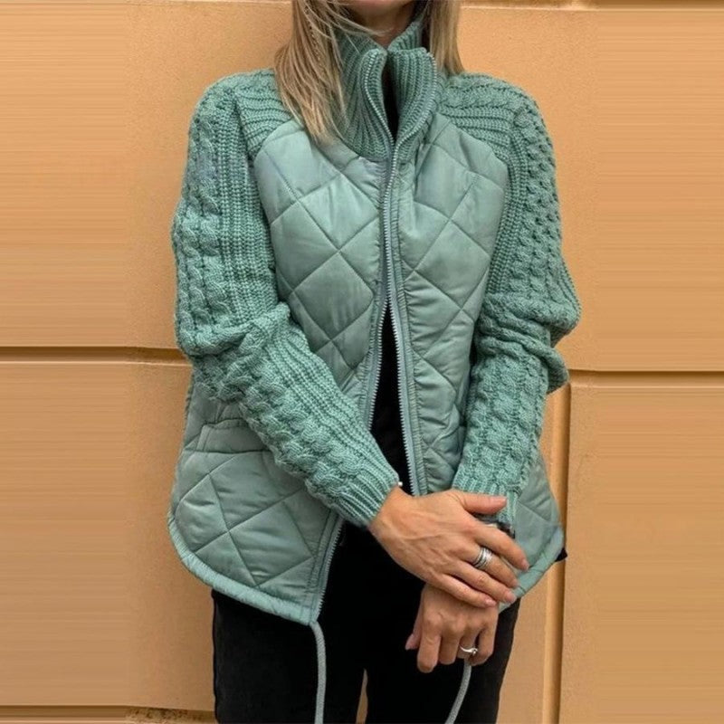 Serafina™ | Hyggelig patchwork-dunjakke