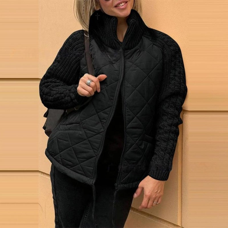 Serafina™ | Hyggelig patchwork-dunjakke